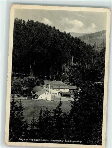 Grafengehaig Säge Hobelwerk Thon Neumühle