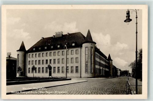 92637 W8480 Weiden , Oberpf - Neues Postgebäude Max Reger Straße