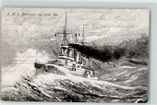 1907 SMS Zähringen
