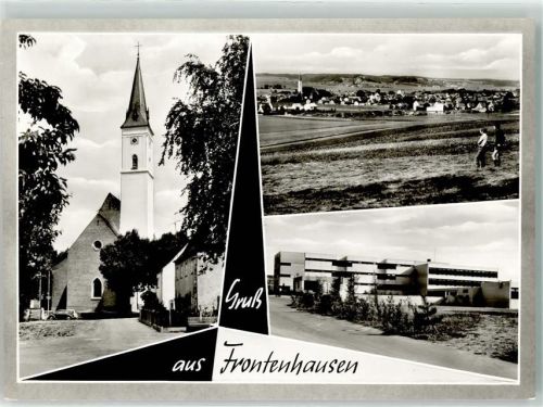 Frontenhausen Pfarrkirche St. Jakob Terrassenhäuser
