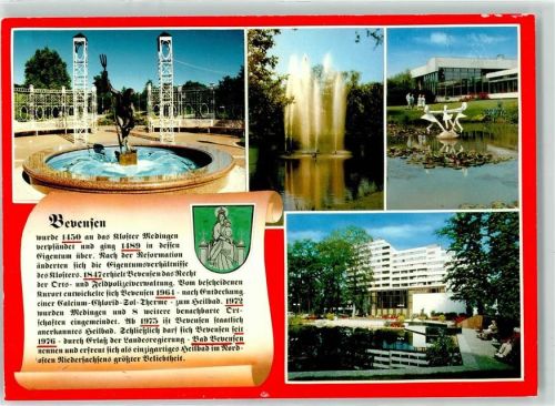Bad Bevensen Neptunbrunnen Wappen