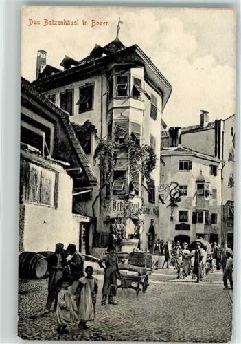 Bozen Das Batzenhäusl Kinder Fass Künstlerheim E. Eisenmeyer