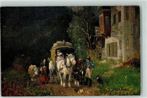 sign. O. Fedder - Galerie Münchner Künstler Nr. 238