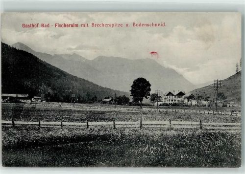 Fischbachau Gasthaus Bad Fischeralm Brecherspitze Bodenschneid