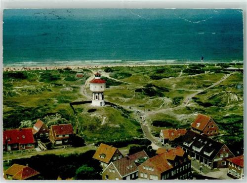 Langeoog Wasserturm Fliegeraufnahme