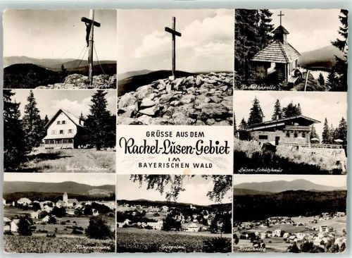 St. Oswald Rachelkapelle Racheldiensthütte Rachelsee Waldschmidthaus Rachelgipfelkreuz
