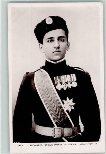 Alexander I. Kronprinz von Jugoslawien König Serbien Kroatien Slowenien Adel