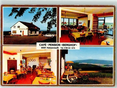 Hatzenreuth Cafe-Pension Berghof Gaststube
