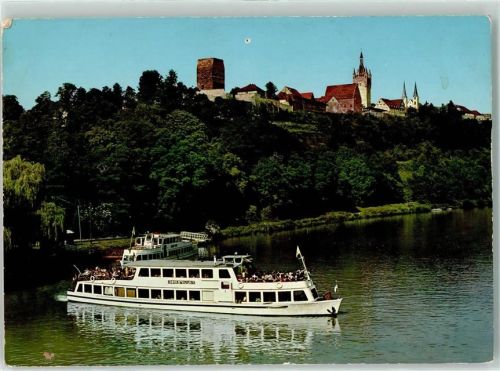 Bad Wimpfen Regia Wimpina Motorbootverkehr Herbert Bossler am Neckar