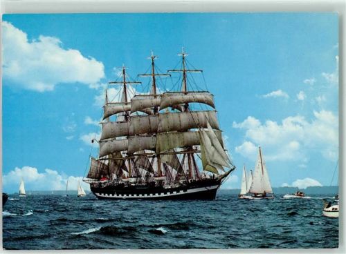 Kruzenshtern Sowjetunion Viermastbarke Segelboot