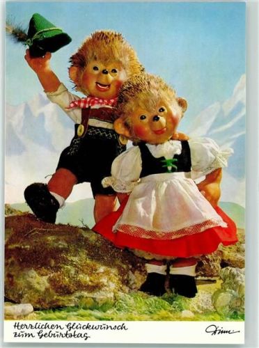 Herzlichen Glückwunsch zum Geburtstag Tracht Nr.332
