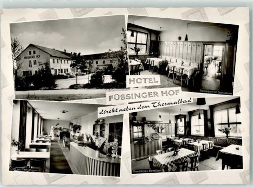 94072 W8397 Bad Füssing - Hotel Füssinger Hof Fernsehzimmer Bierstüberl Speiseraum