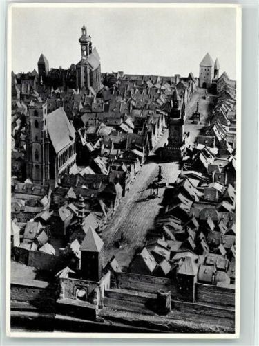 Straubing Stadtmodell Straubing anno 1568