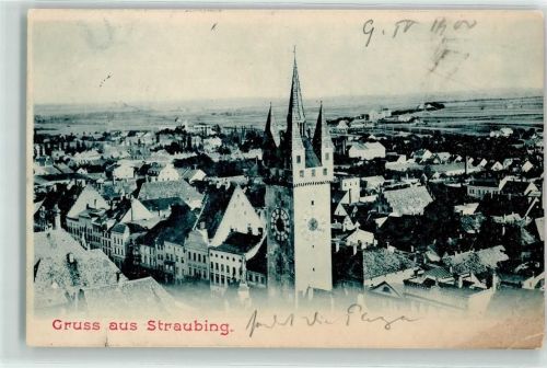 Straubing 1900 Der Stadtturm