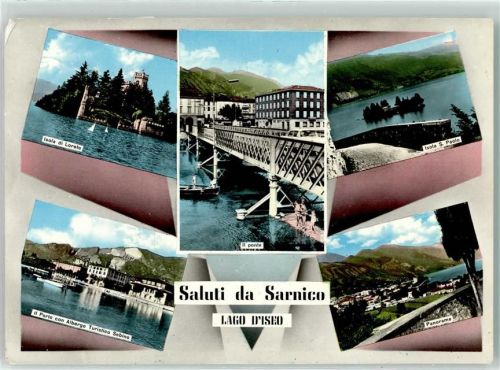 Sarnico Lago D`Iseo Isola di Loreto Isola S. Paolo il Ponte