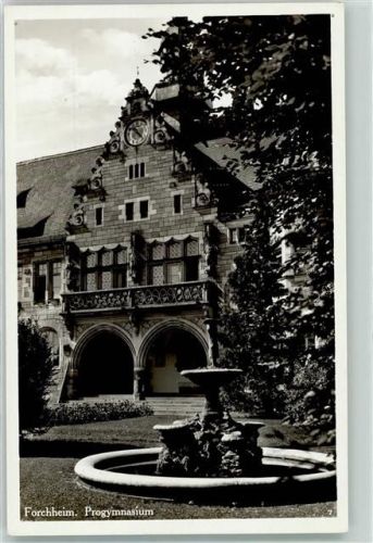 Forchheim Progymnasium Brunnen