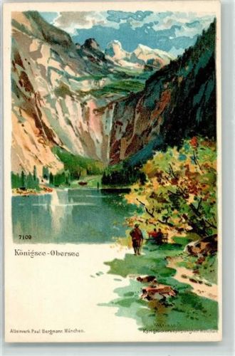Schönau Obersee sign. Heinisch