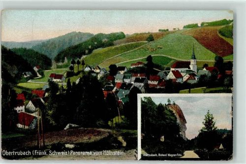 Obertrubach 1915 Richard Wagner Fels Hölnstein Kriegsgefangene Stempel Geprüft