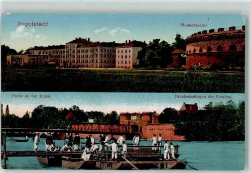 Ingolstadt Pionierkaserne Brückenschlagen