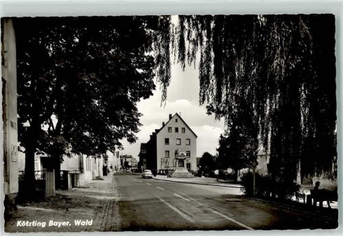 Kötzting Strasse Oldtimer Bayerischer Löwe