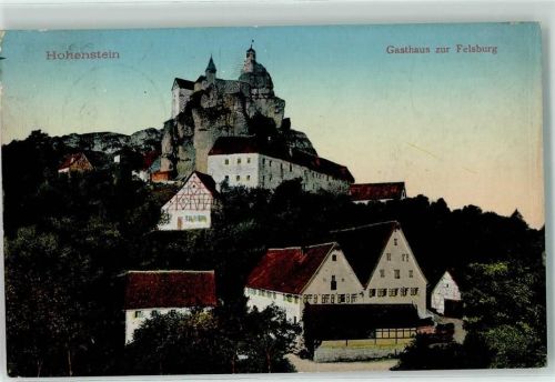 91241 W8565 Hohenstein 1911 - Gasthaus zur Felsenburg