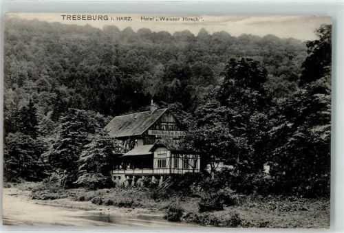 Treseburg 1909 Hotel Weisser Hirsch