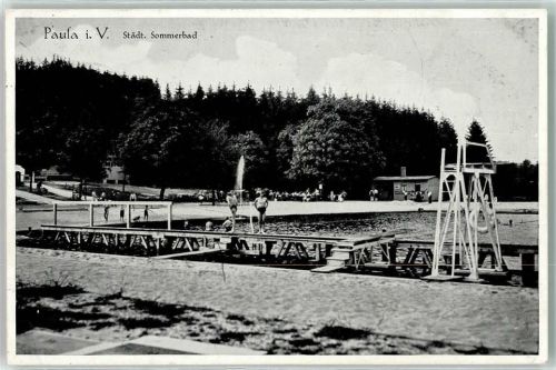 Pausa 1915 Städt. Sommerbad