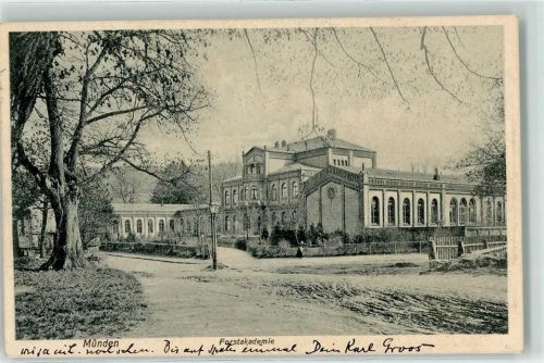 Münden 1908 Forstakademie