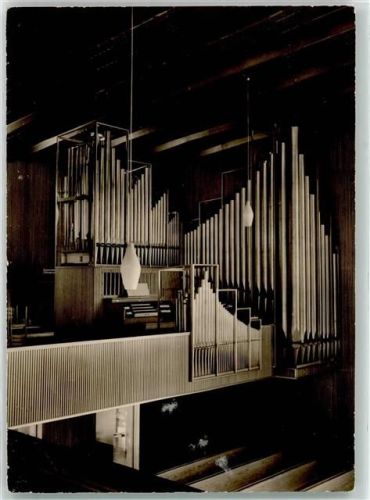 Charlottenburg Schuke-Orgel Kaiser-Friedrich-Gedächtnis Kirche Architekt Prof. Ludwig Lemmer