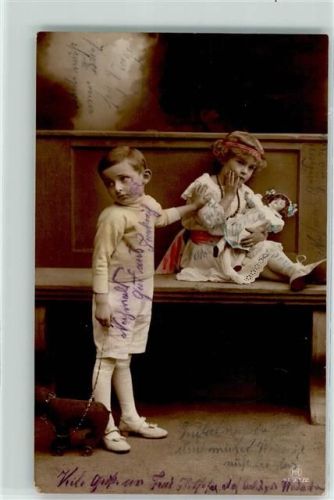 1915 Kinder Spielzeug Feldpost WK I Bayer. Armierungs-Batl. Nr 1