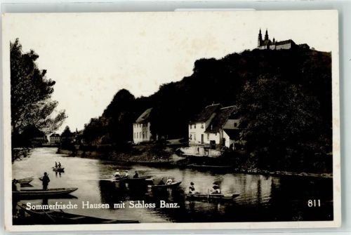 Hausen Schloss Banz Ruderboot