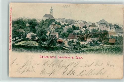 Landau 1899 Kirche