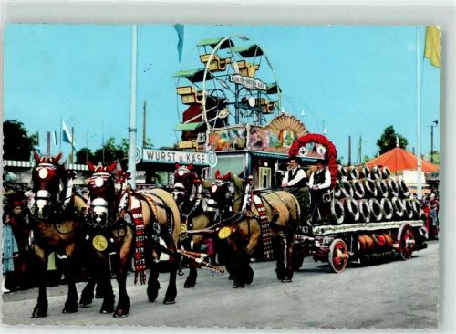 München Wiesn , Festgespann , Brauereigespann , Bier
