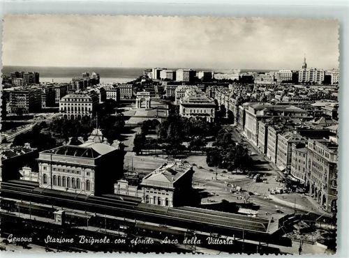 Genova Stazione Brignole Arco della Vittoria Eisenbahn Tor
