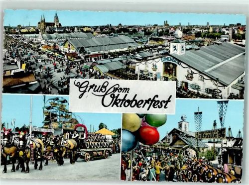 München Wiesn , Festgespann , Brauereigespann , Bier