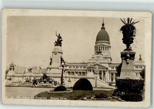 Buenos Aires 1910 Plaza del Congreso