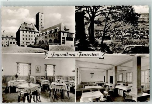 Ebermannstadt Landpost Ebermannstadt Jugendburg Feuerstein Speisesaal