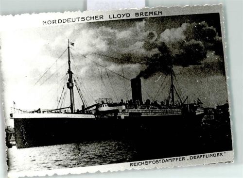 Norddeutscher Lloyd Bremen Reichspostdampfer Derfflinger