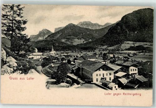 Lofer Gruss Kirche Reithergebirg