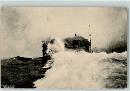 Wilhelmshaven 1912 Marineschiff