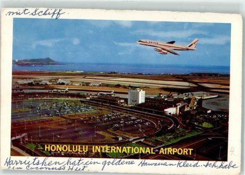 Boeing 747 Honolulu Intrnational Airport