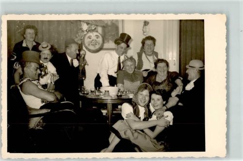 Altötting 1953 Fasching Ort lt. Fotograf