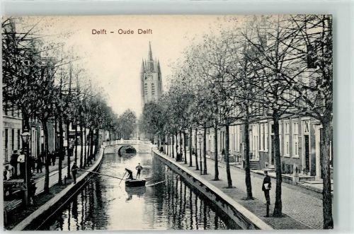 Delft Schiffe Frachtkahn Oude Delft Treidler