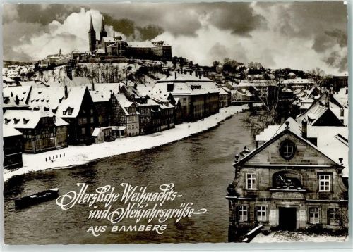 Bamberg Winter Weihnachten u. Neu Jahr