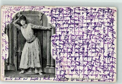 Sarah Bernhardt Filmschauspielerin AK