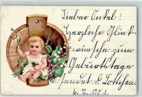 1901 Private Glückünsche zum Geburtstag