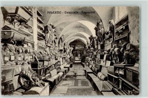 Palermo Catacombe - Capuccini AK