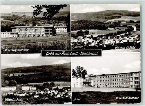 92660 W8482 Neustadt a.d.Waldnaab - Kreiskrankenhaus Kloster St. Felix Mittelschule