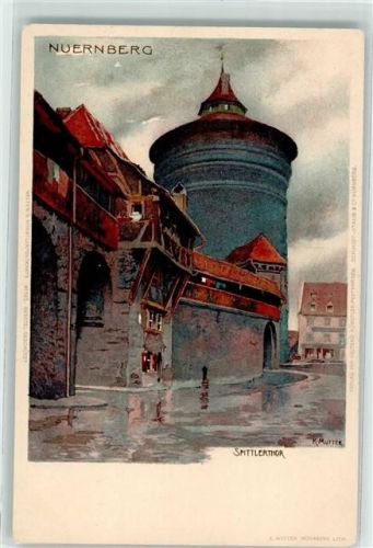 Nürnberg 1899 Spittlertor , Velten Verlasg Nr. 103