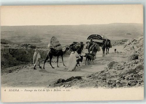 Biskra Passage du Col de Sfa Kamel